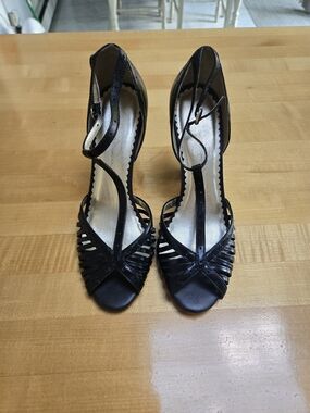 Jessica Simpson Elegant Black Strappy Women's Heels